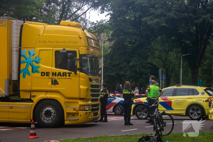 Traumahelikopter landt voor fietser bij berucht fietspad