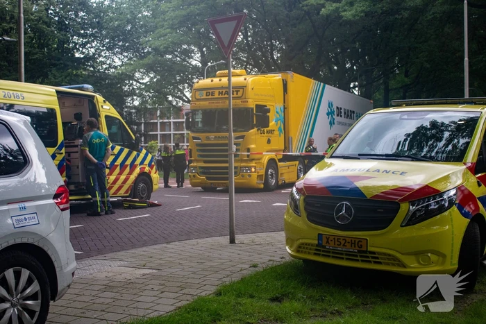 Traumahelikopter landt voor fietser bij berucht fietspad