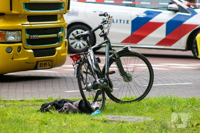 Traumahelikopter landt voor fietser bij berucht fietspad