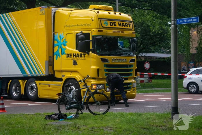 Traumahelikopter landt voor fietser bij berucht fietspad