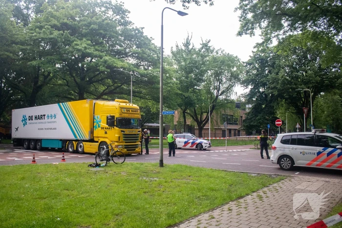Traumahelikopter landt voor fietser bij berucht fietspad
