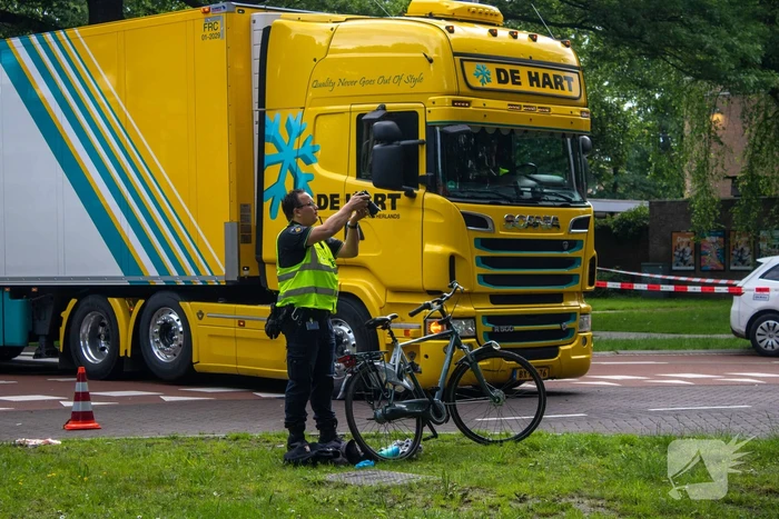 Traumahelikopter landt voor fietser bij berucht fietspad