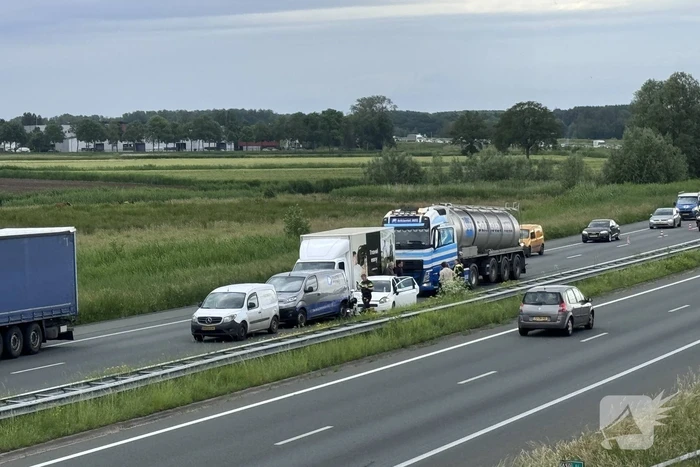 ongeval rijksweg a50 r 114,6 heeswijk-dinther