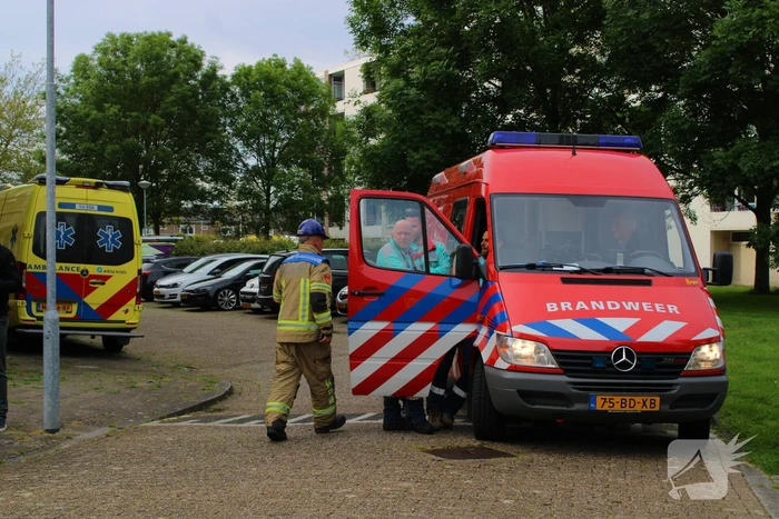Personen gered bij gasbrand in portiekflat
