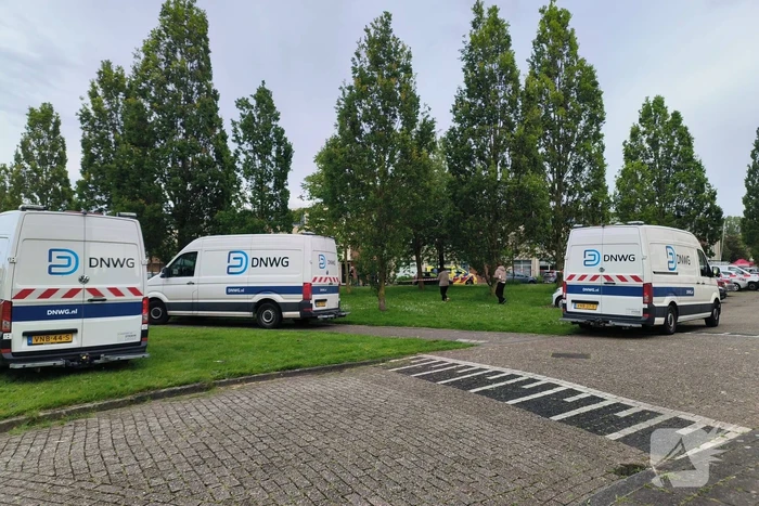 Personen gered bij gasbrand in portiekflat
