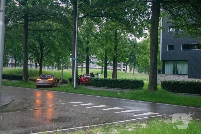 Veel schade bij enkelzijdige aanrijding