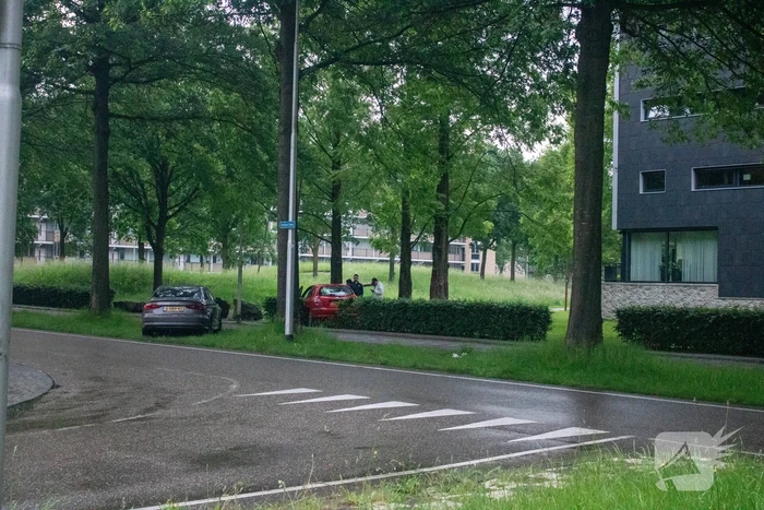 Veel schade bij enkelzijdige aanrijding