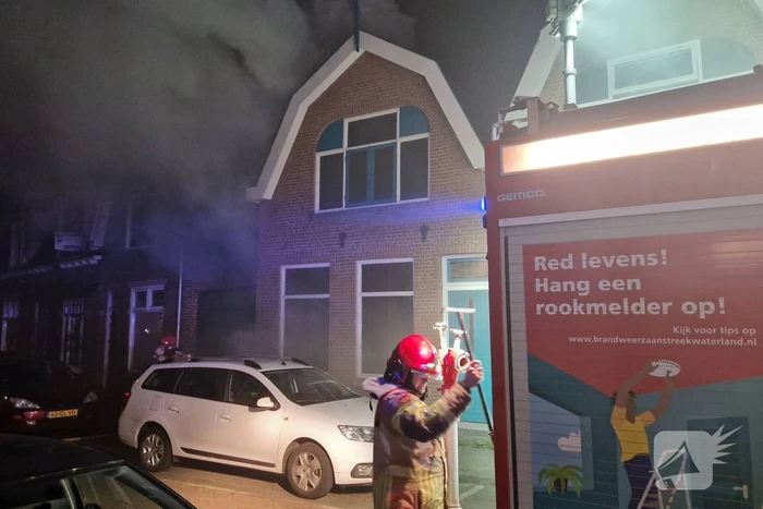 Woningen ontruimd door brand