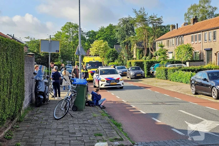 Fietsers komt ten val na uitwijkmanoeuvre