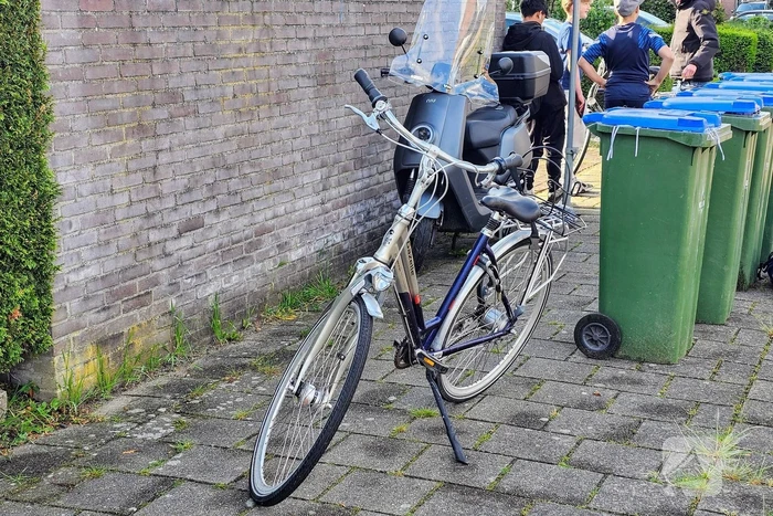 Fietsers komt ten val na uitwijkmanoeuvre