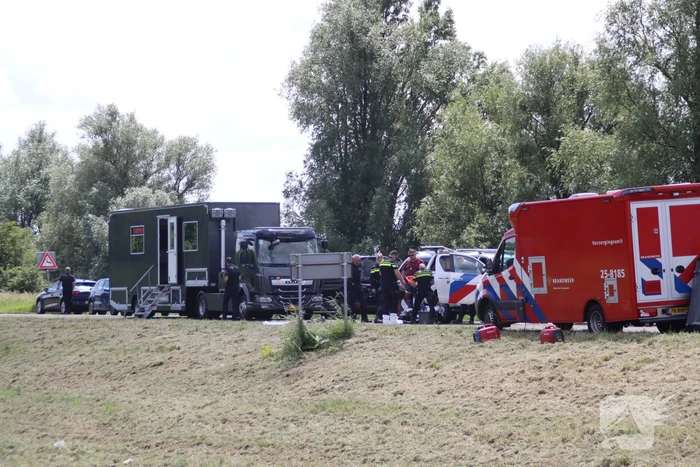 Overleden vrouw in het water aangetroffen