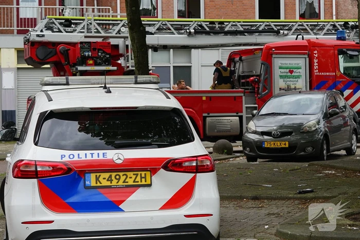 Vergeten pan op het kooktoestel veroorzaakt brand