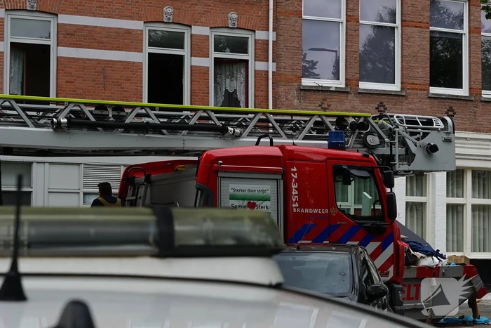 Vergeten pan op het kooktoestel veroorzaakt brand