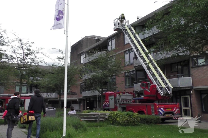 Brand in aanleunwoning van verzorgingstehuis