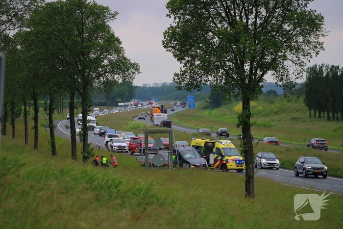 ongeval rijksweg a58 l 142,6 kapelle
