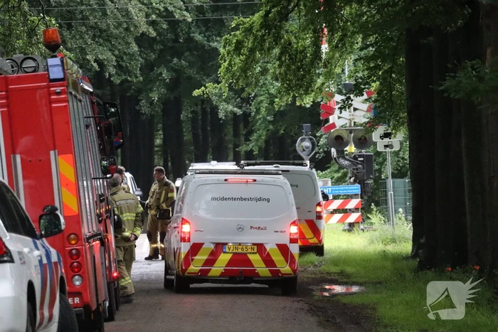 Geen treinen na aanrijding op het spoor
