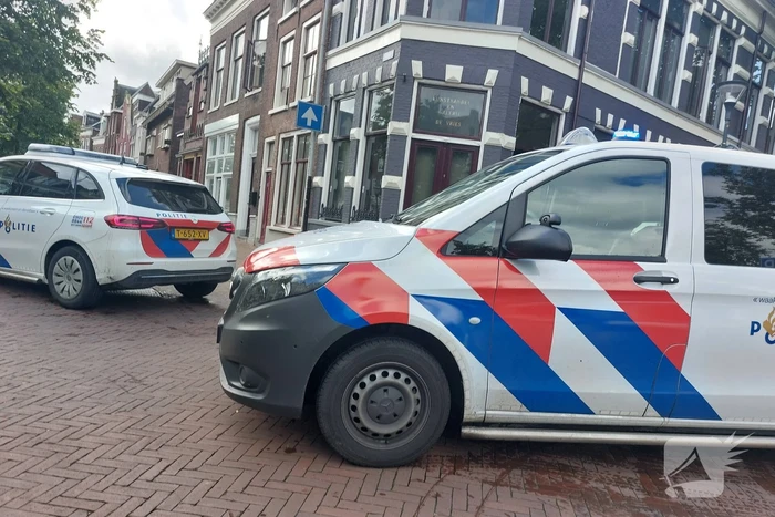 Veel hulpdiensten aanwezig voor scootmobiel in het water