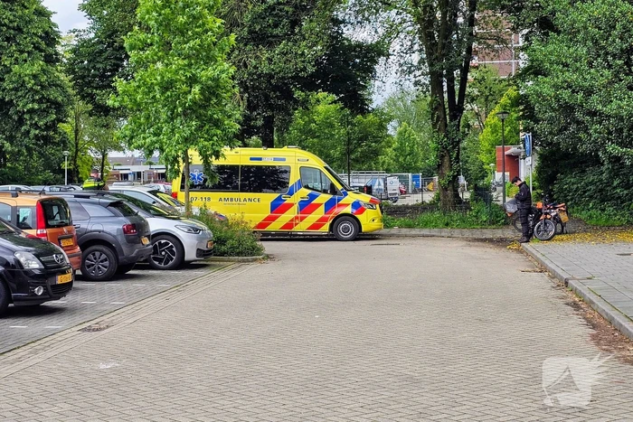 Postnl bezorger in botsing met fatbike