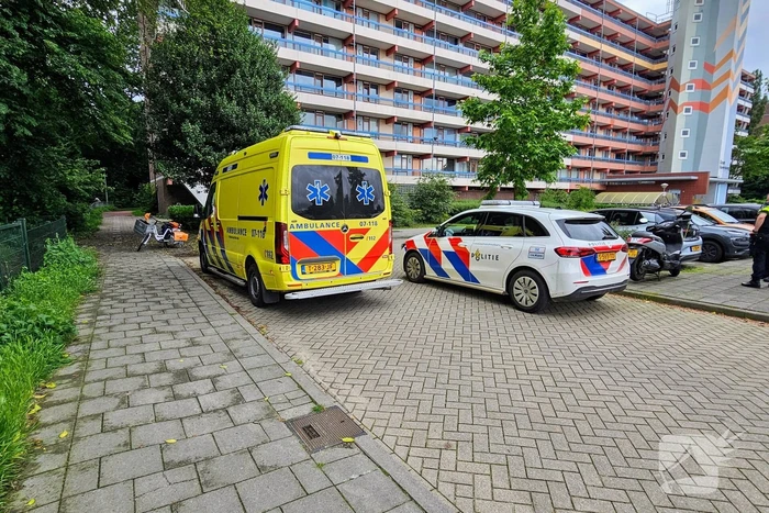 Postnl bezorger in botsing met fatbike