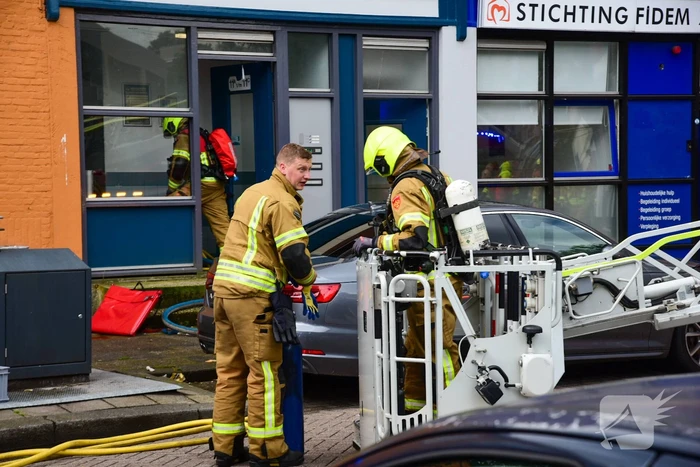 Persoon gered bij uitslaande brand