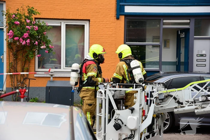 Persoon gered bij uitslaande brand