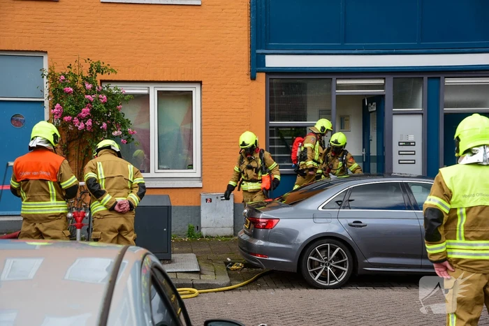 Persoon gered bij uitslaande brand