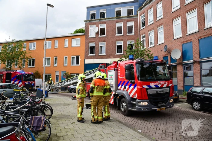 Persoon gered bij uitslaande brand