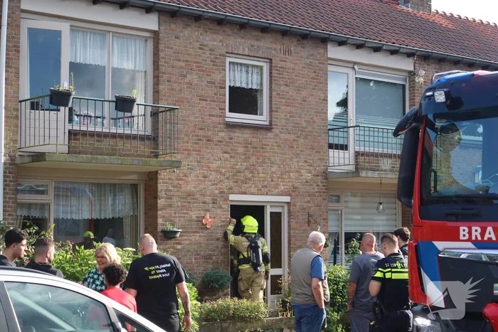 Brandweer aanwezig vanwege vergeten pan op vuur