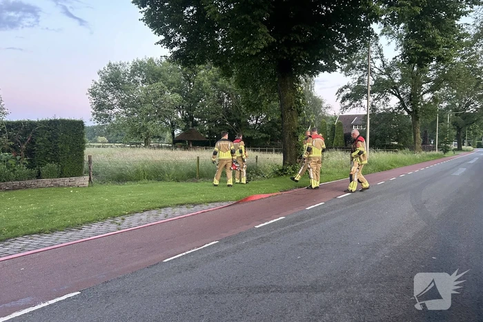 Brandweer pompt overtollig water weg