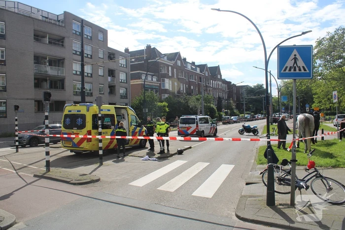 Fietser gewond bij aanrijding met motorrijder