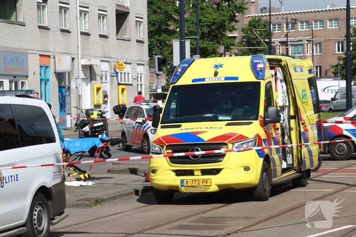 Fietser gewond bij aanrijding met motorrijder