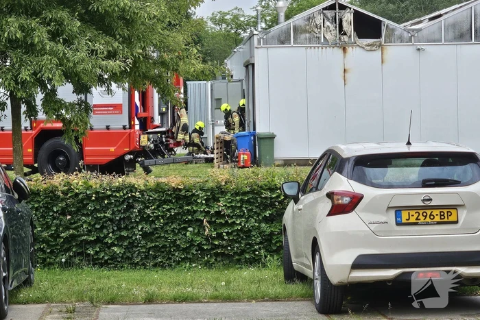 Brand in technische ruimte snel onder controle