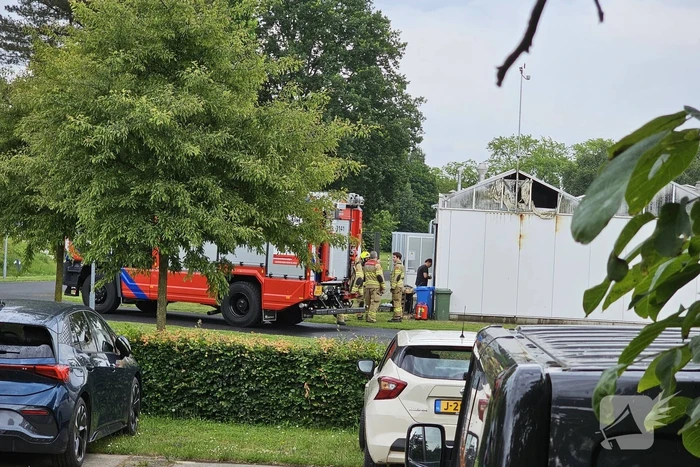 Brand in technische ruimte snel onder controle