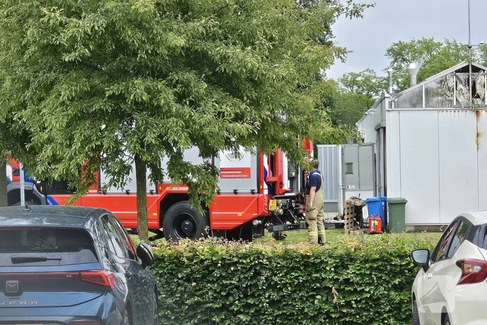 Brand in technische ruimte snel onder controle