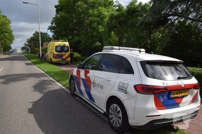 Scooter gewond na valpartij