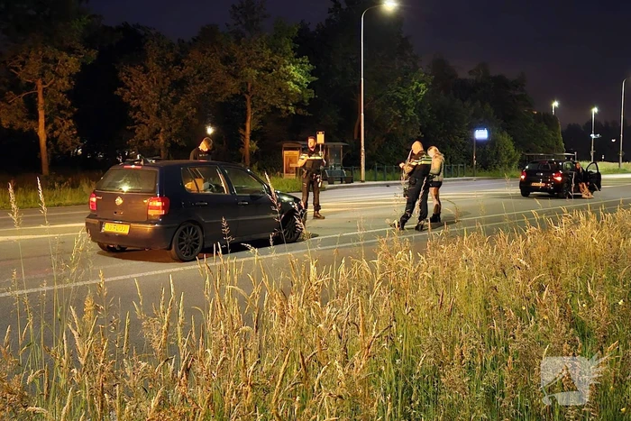 Kop-staartbotsing tussen twee voertuigen