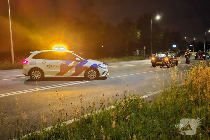 Kop-staartbotsing tussen twee voertuigen