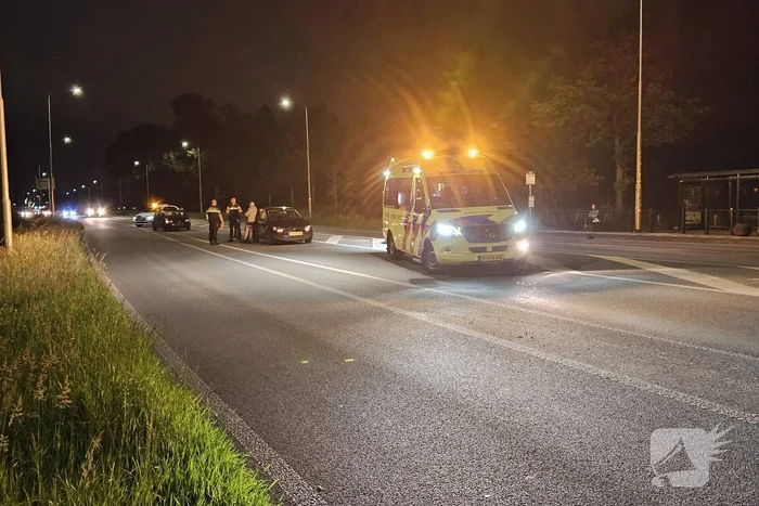 Kop-staartbotsing tussen twee voertuigen