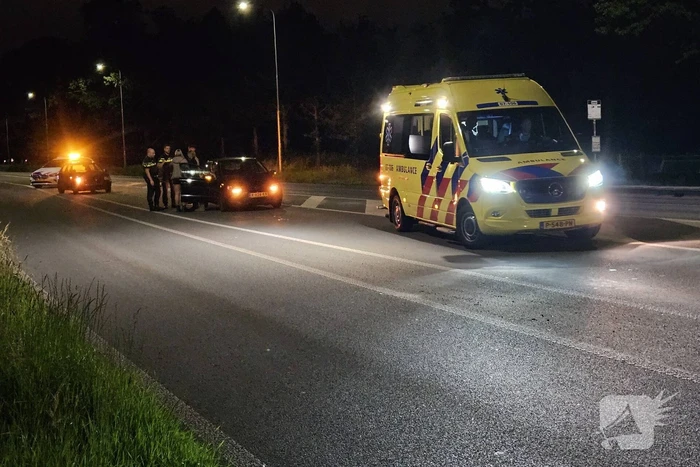 Kop-staartbotsing tussen twee voertuigen
