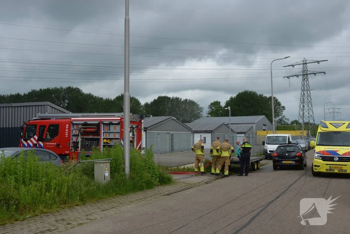 Persoon gewond bij autobrand