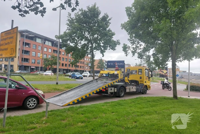 Fietser gewond bij botsing met auto