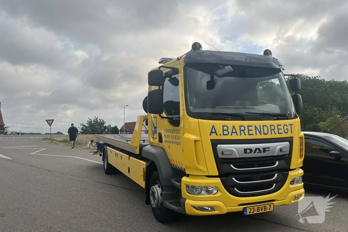 Automobilist verliest macht over het stuur