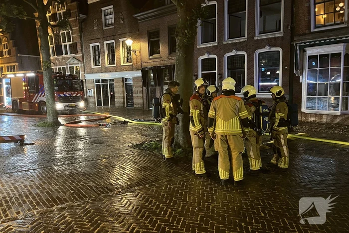 Flinke brand in gasfornuis