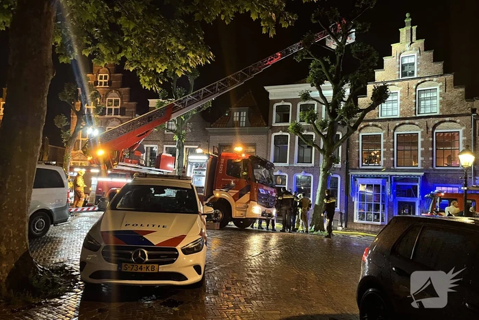 Flinke brand in gasfornuis