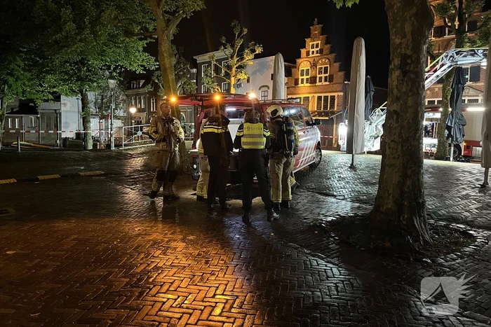 Flinke brand in gasfornuis