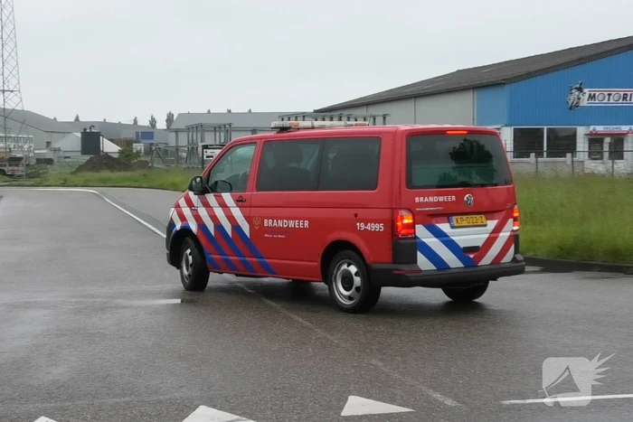 Bedrijfshal ontruimd vanwege ammoniak lucht