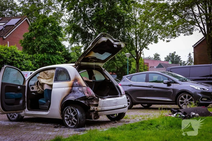 Forensische opsporing Doet onderzoek naar autobrand