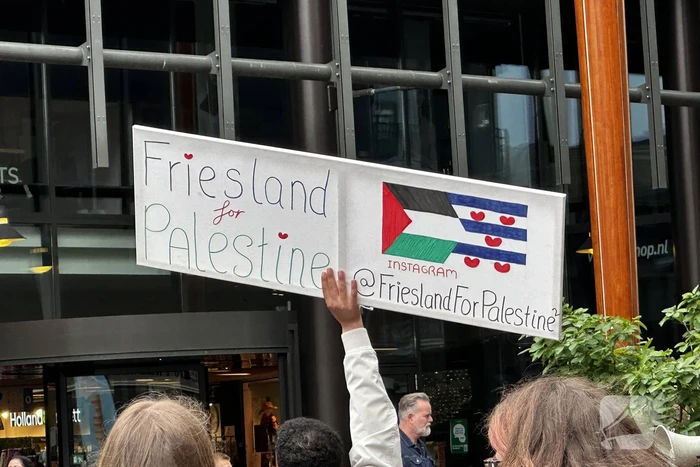 Pro-Palestina demonstratie abrupt beëindigd