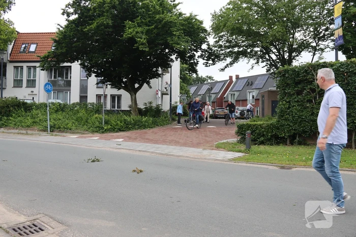 Traumahelikopter aanwezig voor medisch incident