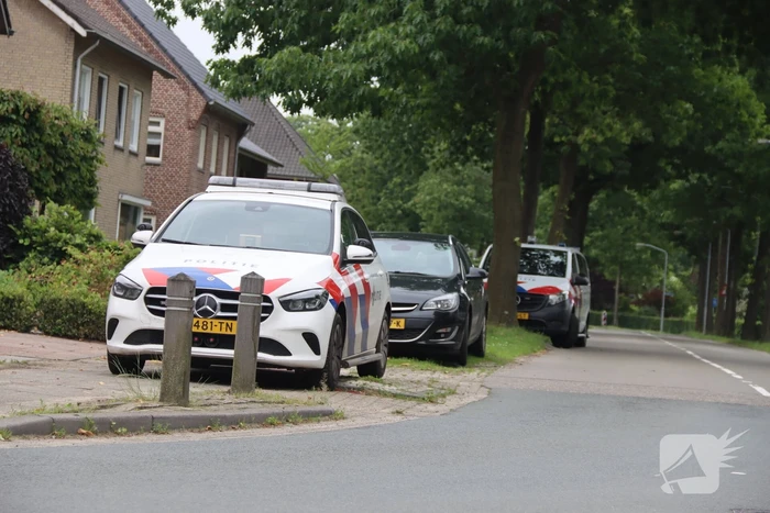 Traumahelikopter aanwezig voor medisch incident